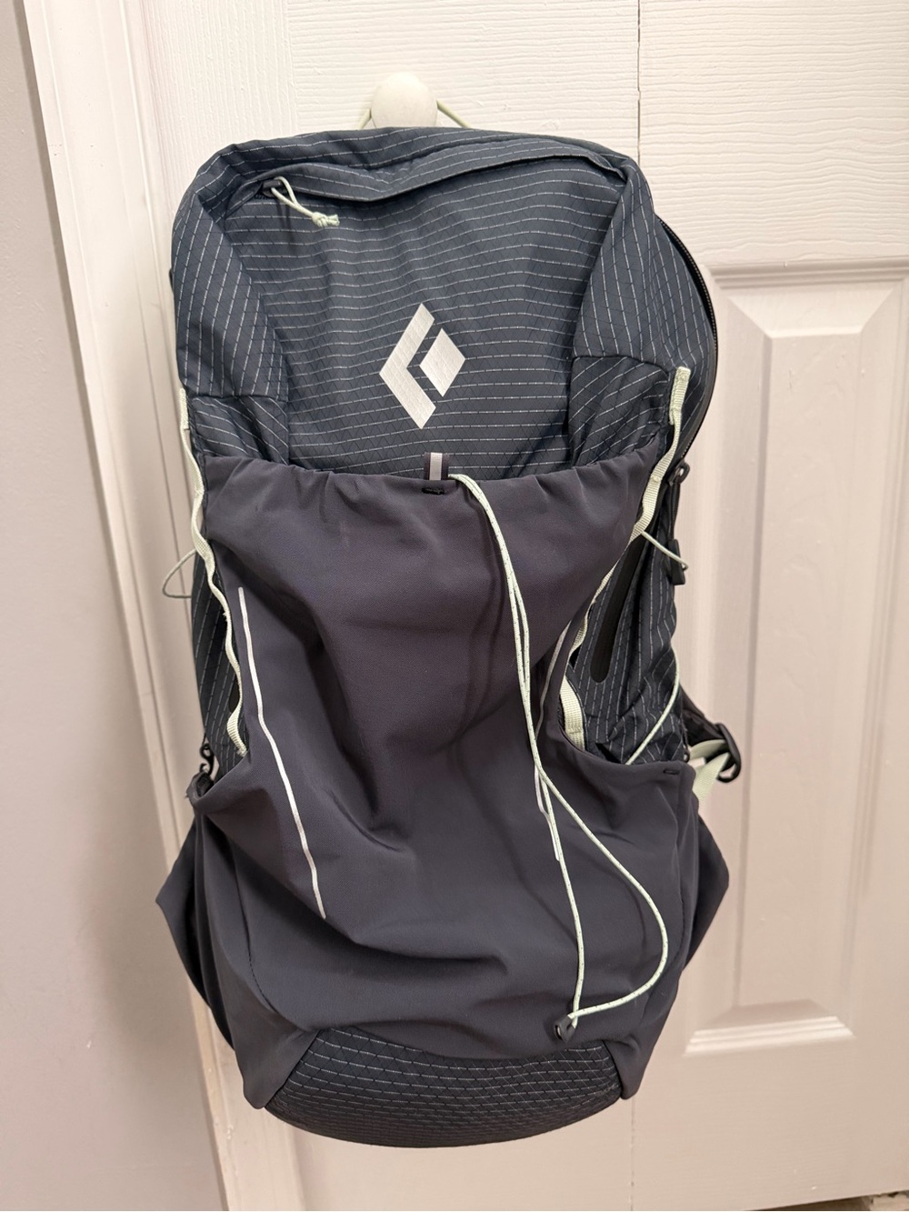Black Diamond Pursuit Trail Running backpack.